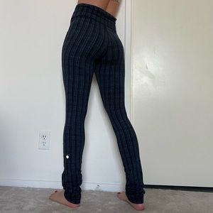 *rare vintage* Lululemon blue leggings size 4